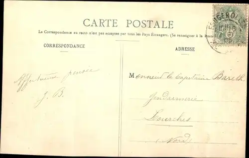 Ak Fougerolles Haute Saône, Grande Rue