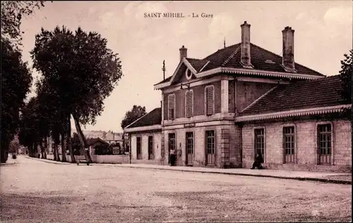 Ak Saint Mihiel Meuse, La Gare