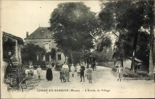 Ak Condé en Barrois Meuse, L'Entree du Village