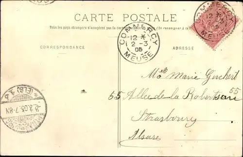 Ak Commercy Lothringen Meuse, Les Forges