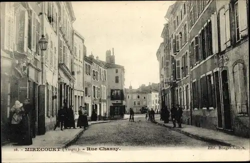 Ak Mirecourt Lothringen Vosges, Rue Chanzy