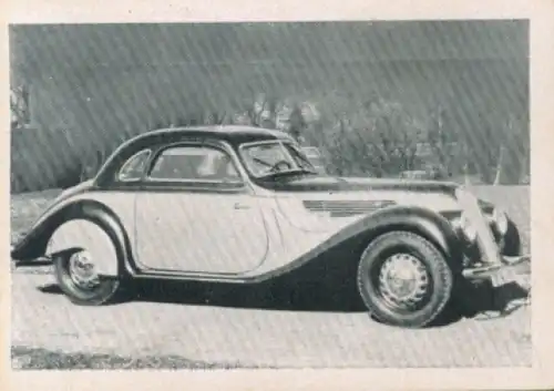 Sammelbild Das Kraftfahrzeug Nr. 278, Entwicklung des Kraftfahrzeuges, BMW 328, Sport Coupe