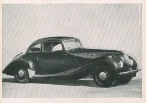 Sammelbild Das Kraftfahrzeug Nr. 1124, PKW nach 1945, England, Bristol 400, Limousine