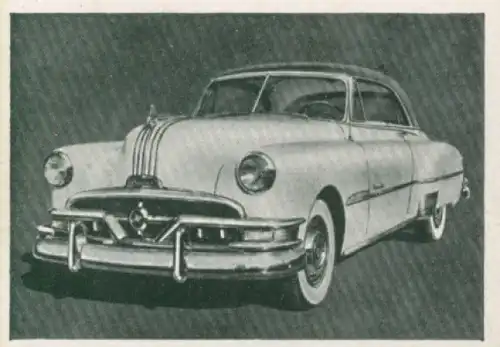 Sammelbild Das Kraftfahrzeug Nr. 139, PKW nach 1945, USA, Pontiac Chieftain Catalina de Luxe