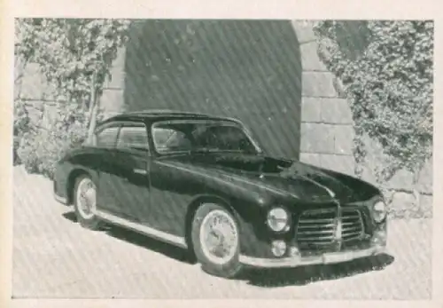 Sammelbild Das Kraftfahrzeug Nr. 184, PKW nach 1945, Spanien, ENASA Pegaso, Sport Coupe