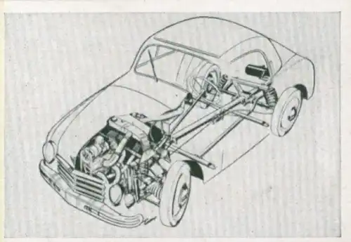 Sammelbild Das Kraftfahrzeug Nr. 253, Deutsche PKW nach 1945, Gutbrod Superior, Cabrio-Limousine