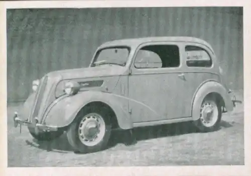 Sammelbild Das Kraftfahrzeug Nr. 1179, PKW nach 1945, England, Ford Prefect, Limousine