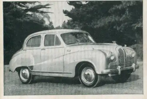 Sammelbild Das Kraftfahrzeug Nr. 105, PKW nach 1945, Austin A 70 Hereford, Limousine