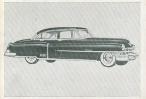 Sammelbild Das Kraftfahrzeug Nr. 132, PKW nach 1945, Cadillac Series 60 Special, Coupe