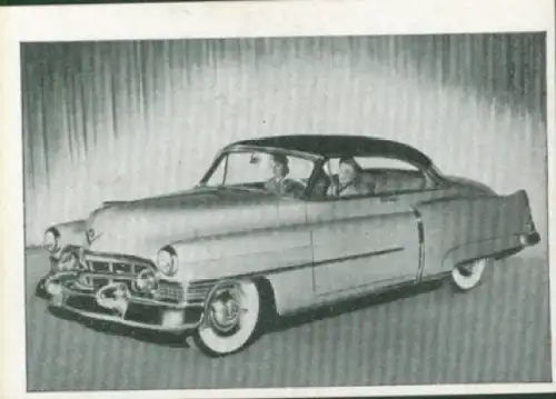 Sammelbild Das Kraftfahrzeug Nr. 137, PKW nach 1945, USA, Cadillac, Limousine