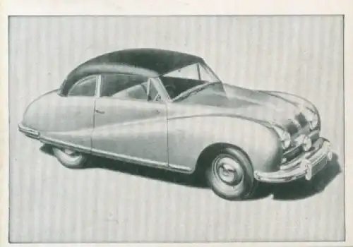 Sammelbild Das Kraftfahrzeug Nr. 109, PKW nach 1945, Austin A90 Saloon Typ Atlantik, Sport-Limousine