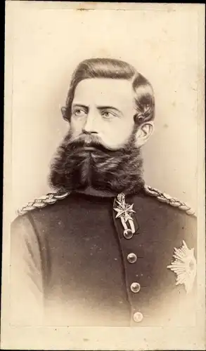 CdV Friedrich Wilhelm III von Preußen, Portrait