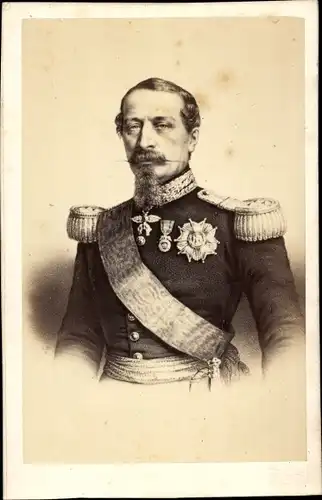CdV Napoleon III, Portrait, Uniform, Orden