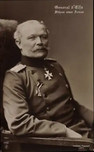 Ak General Karl Ludwig d'Elsa, Führer einer Armee, NPG 5558