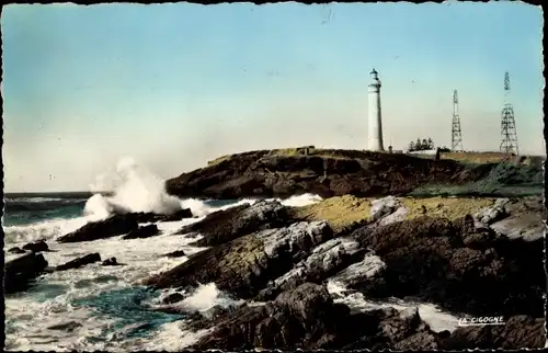 Ak Casablanca Marokko, Phare d'El-Hank