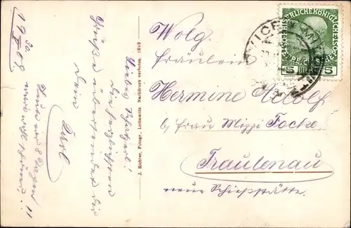 Ak Milovice nad Labem Milowitz Mittelböhmen, Totalansicht, Pozdrav z vojenskeho tabora