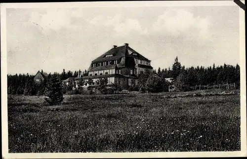 Ak Zinnwald Georgenfeld Altenberg im Erzgebirge, Lugsteinhof