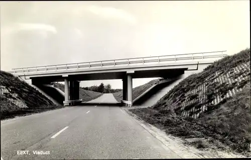 Ak Eext Drenthe Niederlande, Viadukt