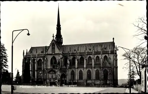 Ak Meerssen Limburg Niederlande, Basiliek v.h.H. Sacrament