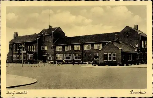 Ak Zwijndrecht Südholland Niederlande, Raadhuis