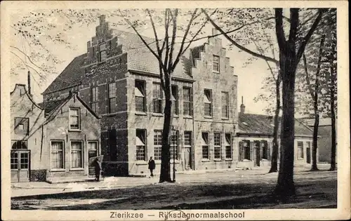 Ak Zierikzee Zeeland, Rijksdagnormaalschool