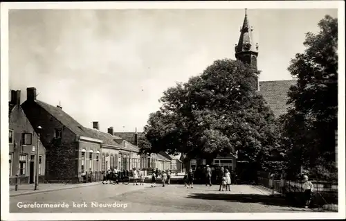 Ak Nieuwdorp Zeeland, Gereformeerde kerk