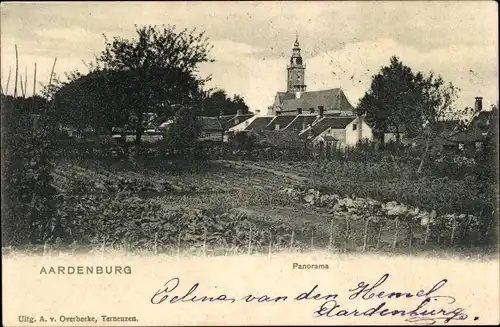 Ak Aardenburg Sluis Zeeland Niederlande, Panorama