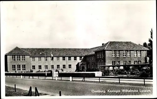 Ak Oostburg Zeeland, Koningin Wilhelmina Lyceum