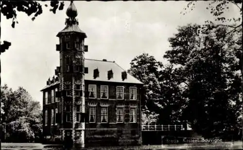 Ak Breda Nordbrabant Niederlande, Wasserschloss Bouvigne