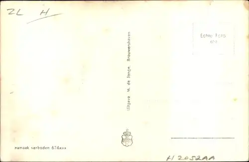 Ak Brouwershaven Zeeland, Stadhuis, Hotel Ringelberg