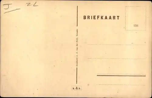 Ak Ierseke Yerseke Reimerswaal Zeeland, R.K. Kerk en Pastorie