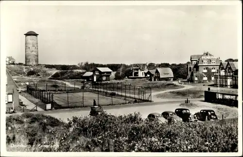 Ak Domburg Veere Zeeland Niederlande, Panorama, Pension