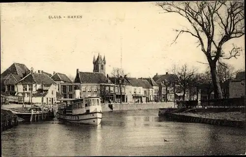 Ak Sluis Zeeland Niederlande, Haven