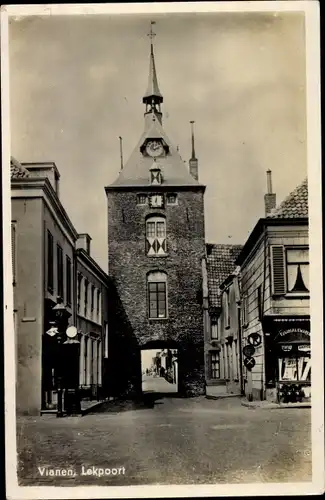 Ak Vianen Utrecht Niederlande, Lekpoort