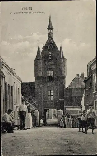 Ak Vianen Utrecht Niederlande, De Lektoren van de buitenzijde