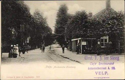 Ak Velp Gelderland Niederlande, Arnhemsche Straatweg