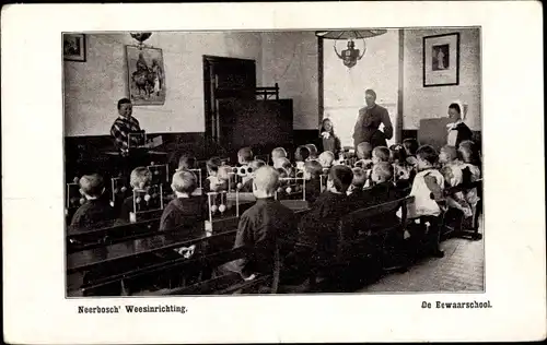 Ak Neerbosch Nijmegen Gelderland, Weesinrichting, Bewaarschool