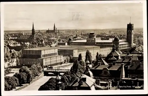 Ak München, Blick auf das Deutsche Museum