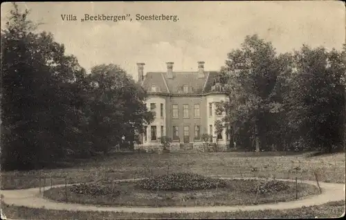 Ak Soesterberg Utrecht Niederlande, Villa Beekbergen