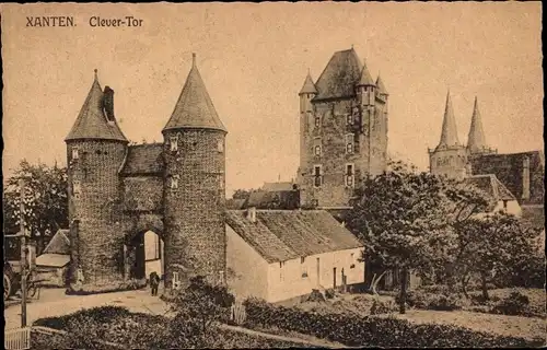Ak Xanten am Niederrhein, Clever Tor