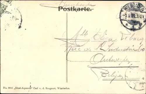 Ak Wiesbaden in Hessen, Neues Kurhaus