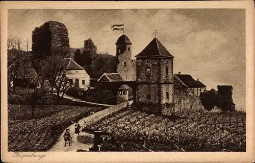 Ak Sankt Martin in der Pfalz, Burg Kropsburg