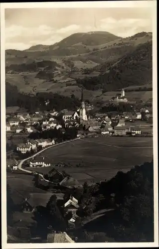 Ak Schönau im Schwarzwald, Fliegeraufnahme