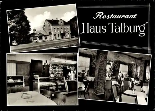 Ak Heiligenhaus in Nordrhein Westfalen, Restaurant Haus Talburg