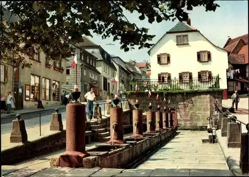 Ak Beerfelden Oberzent im Odenwald, Mümling-Quelle