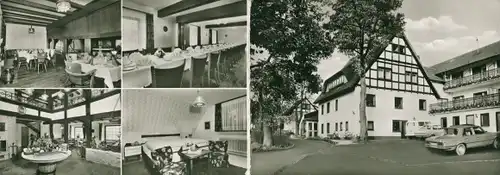 Klapp Ak Lüdenscheid im Märkischen Kreis, Hotel-Restaurant Deelenkrug, Inneres