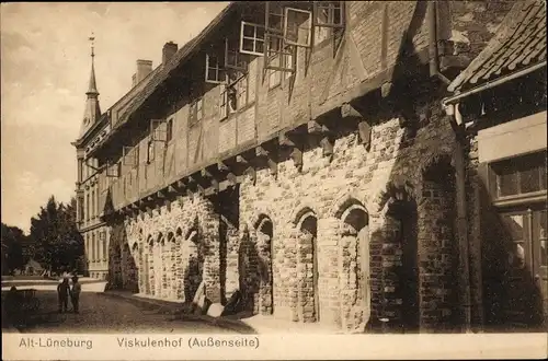 Ak Alt Lüneburg, Außenseite Viskulenhof