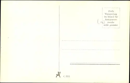 Ak Schauspielerin Ilse Werner, Terra Film A 3896/1