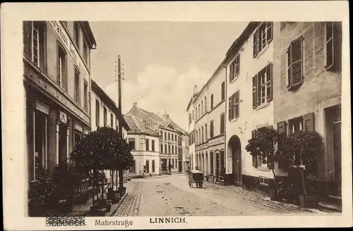 Ak Linnich in Westfalen, Restauration, Mahrstraße