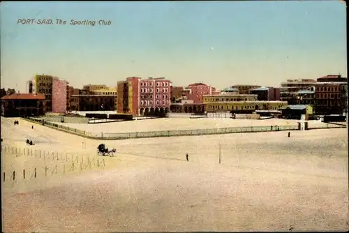 Ak Port Said Ägypten, The Sporting Club
